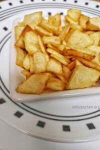 A plate of potato fry.