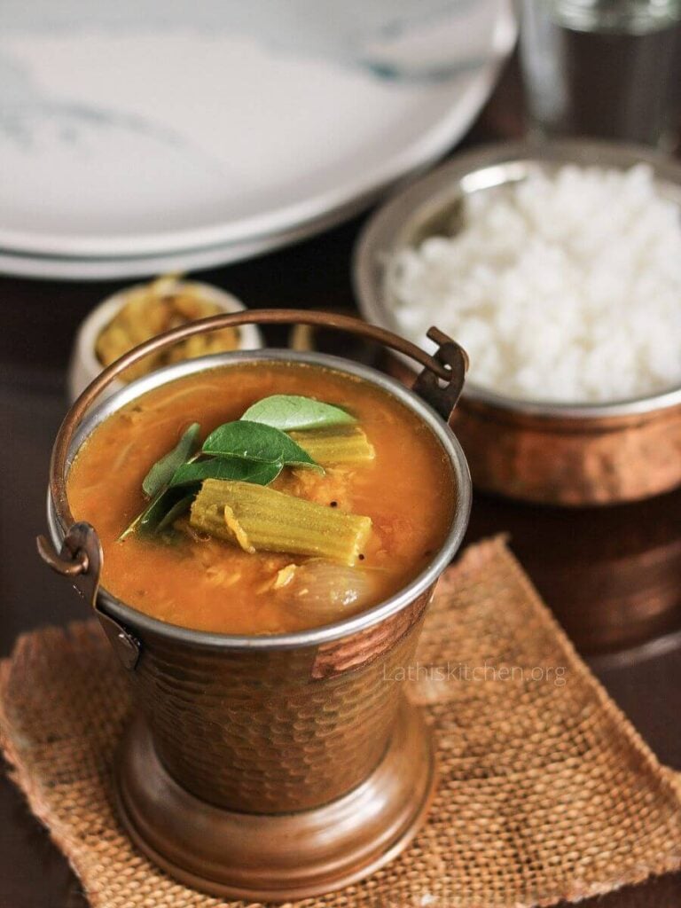 Sambar in a bowl.