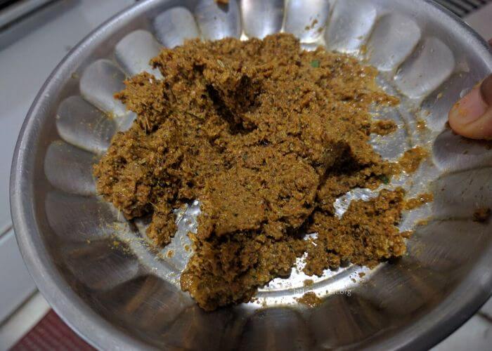 Spice mixture for fish fry.
