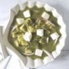 Bowl of Palak Paneer.