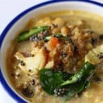Bowl of Mung bean curry.