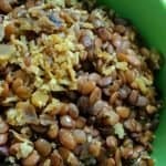 A bowl of kollu sundal.