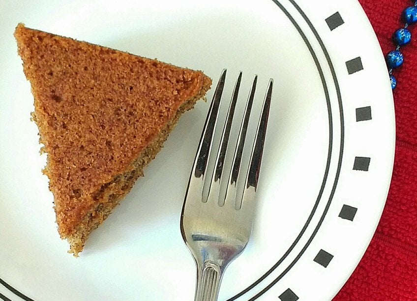 ginger honey cake with ragi flour | a breakfast cake for winters