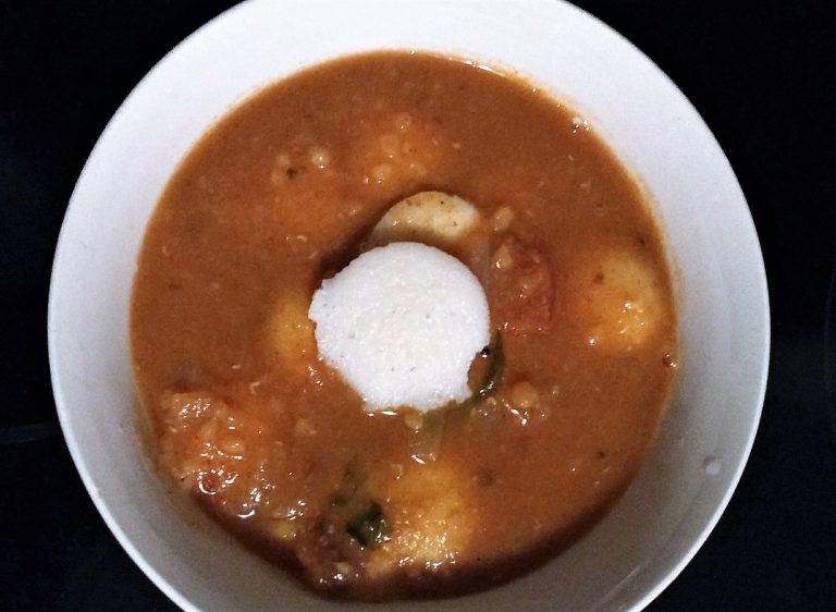 South Indian Mini Sambar Idli