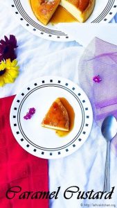 Caramel Custard,Easy,Pudding,Dessert,Steaming,