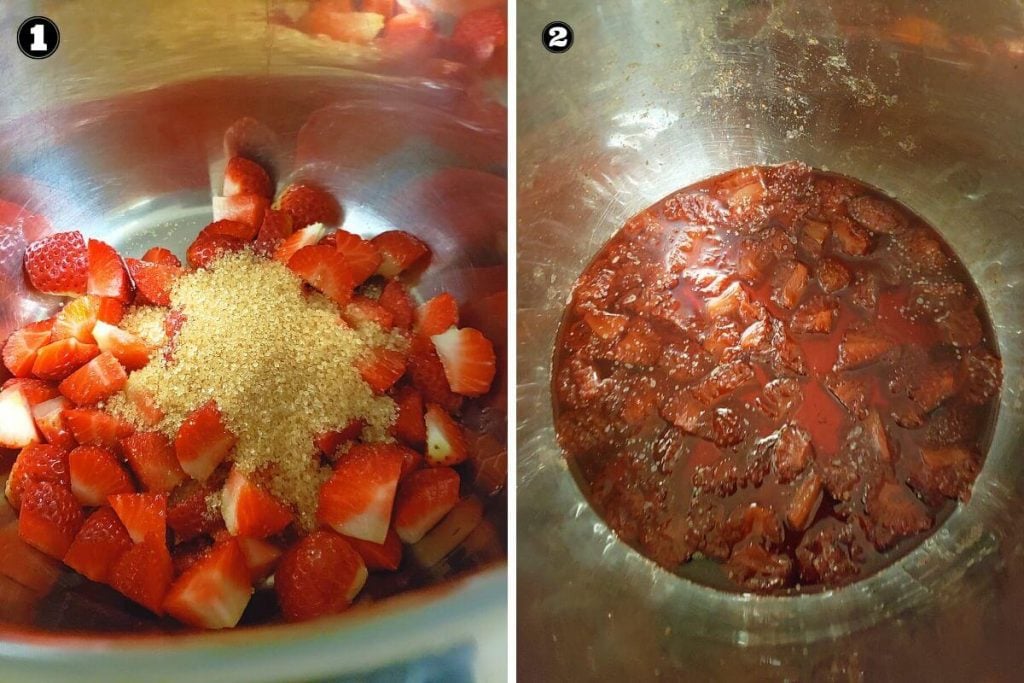 Step wise instructions to make Instant pot Strawberry Jam.