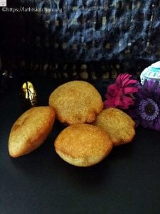 Sweet Pua Pitha,Pitha,Bengali.Indian,Snack,Frying,Whole Wheat,Vegan