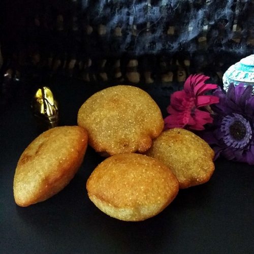 Sweet Pua Pitha,Pitha,Bengali.Indian,Snack,Frying,Whole Wheat,Vegan
