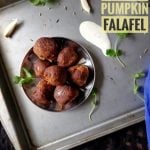 Vegan Pumpkin Falafel,Falafel,Vegan,Fritters,Pumpkin,vegetarian,Chickpeas