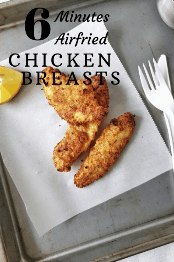 Easy Air Fried Chicken Breasts Recipe Lathi's Kitchen