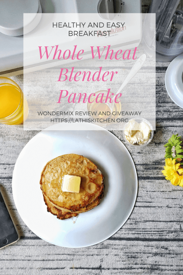blender pancake,pancake,breakfast,whole wheat pancake,kids