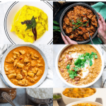 Collection of Indian Curries.