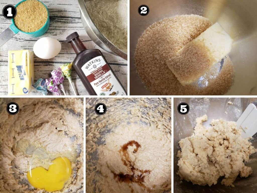 Step wise instructions to make stained glass cookies.
