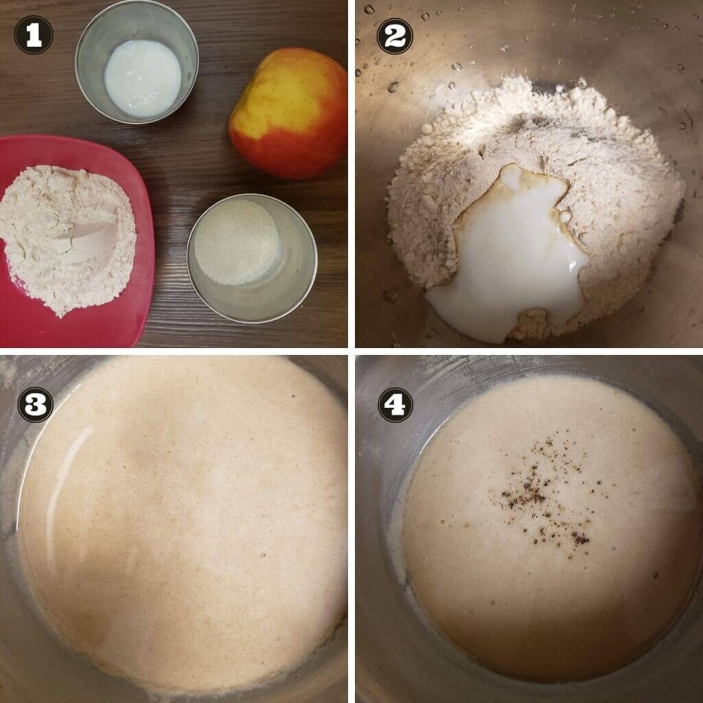 Step wise instructions to make Apple Jalebi.