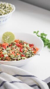Sprout salad recipe